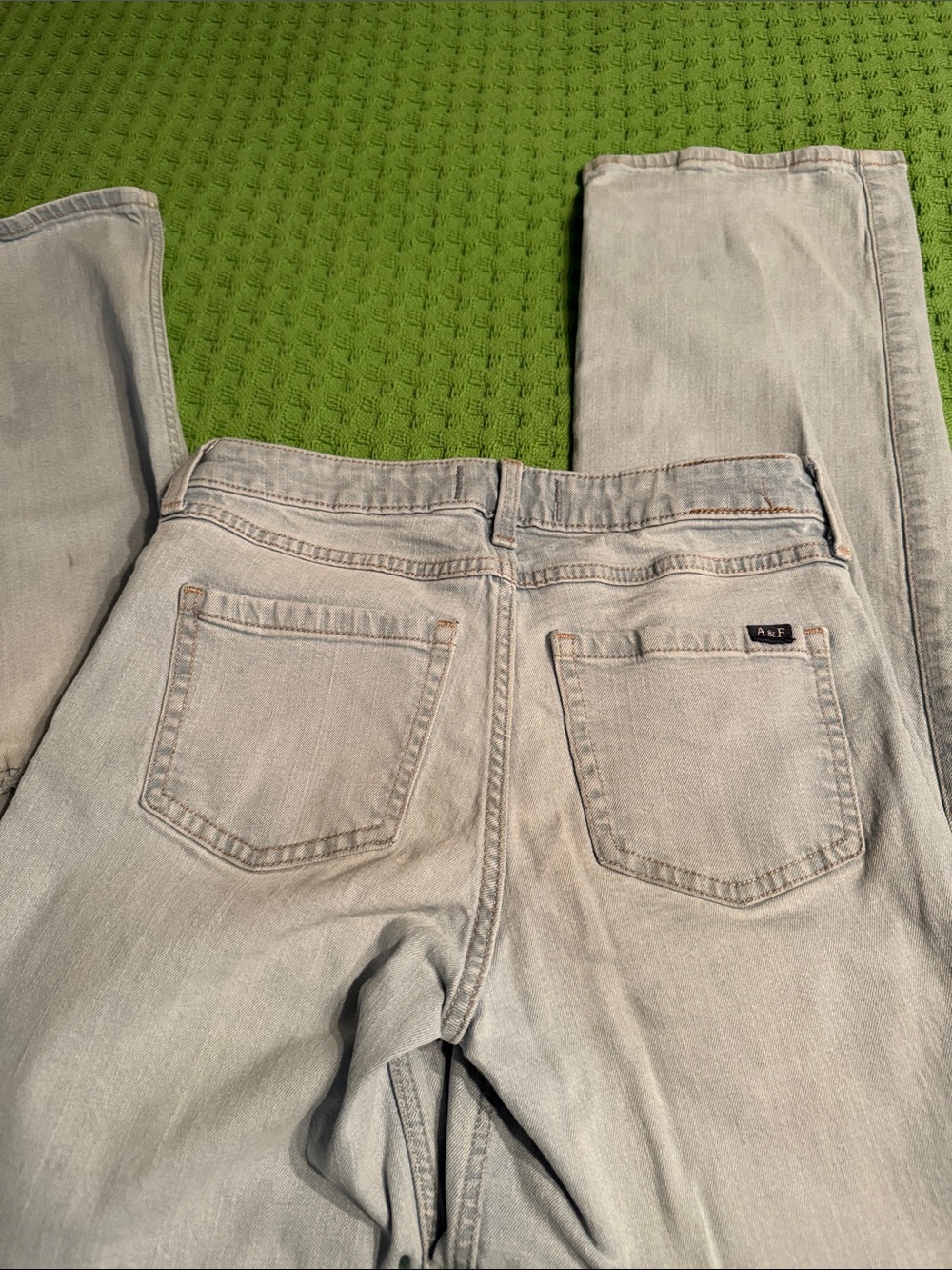 Abercrombie & Fitch Light Wash Kids Jeans g14Long